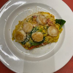 SCALLOPS RISOTTO